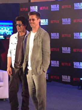 Shah Rukh Khan and Brad Pitt have found a new home in Netflix. (Rohan Naahar) Shah Rukh Khan and Brad Pitt have found a new home in Netflix. (Rohan Naahar)