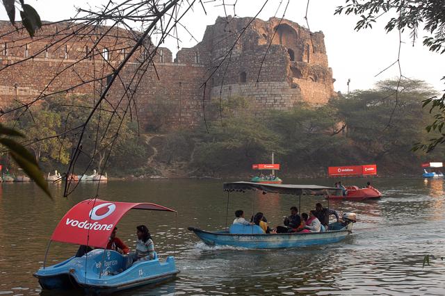 Boating at Old Fort in 2008. (Anjali Sinha/HT File) Boating at Old Fort in 2008. (Anjali Sinha/HT File)