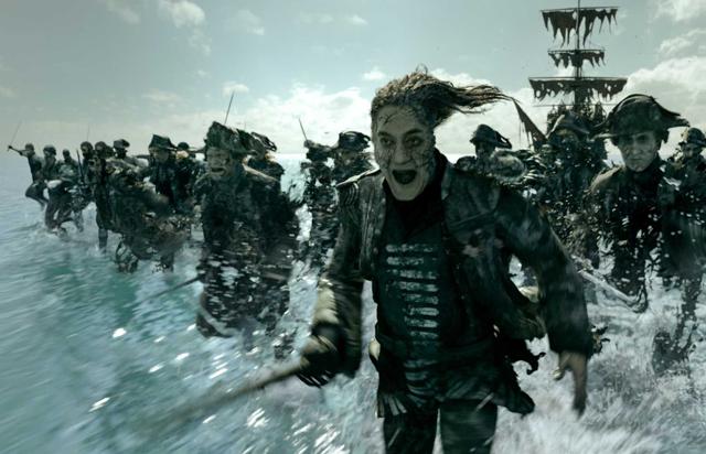 Javier Bardem as Captain Salazar, the pirate hunter who’s out for revenge. Javier Bardem as Captain Salazar, the pirate hunter who’s out for revenge.