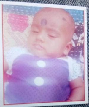 File photo of stolen 6 month infant from the house at Chura village under Tiruldih Police station in Sraikela Kharsawa District. (HT Photo) File photo of stolen 6 month infant from the house at Chura village under Tiruldih Police station in Sraikela Kharsawa District. (HT Photo)