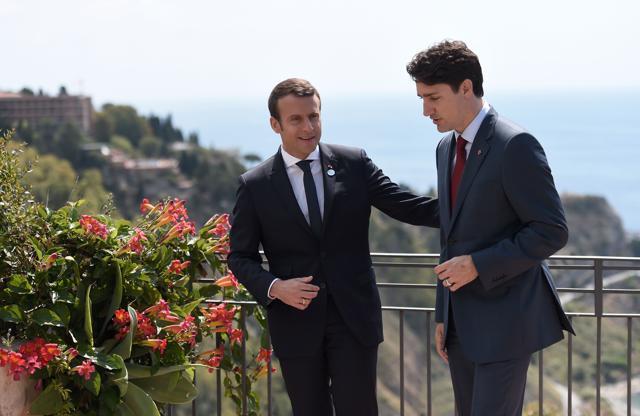 The leaders of Britain, Canada, France, Germany, Japan, the US and Italy were joined by representatives of the European Union and IMF. (AFP Photo) The leaders of Britain, Canada, France, Germany, Japan, the US and Italy were joined by representatives of the European Union and IMF. (AFP Photo)