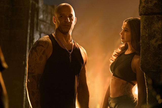 Vin Diesel and Deepika Padukone in a still from xXx: Return of Xander Cage. Vin Diesel and Deepika Padukone in a still from xXx: Return of Xander Cage.