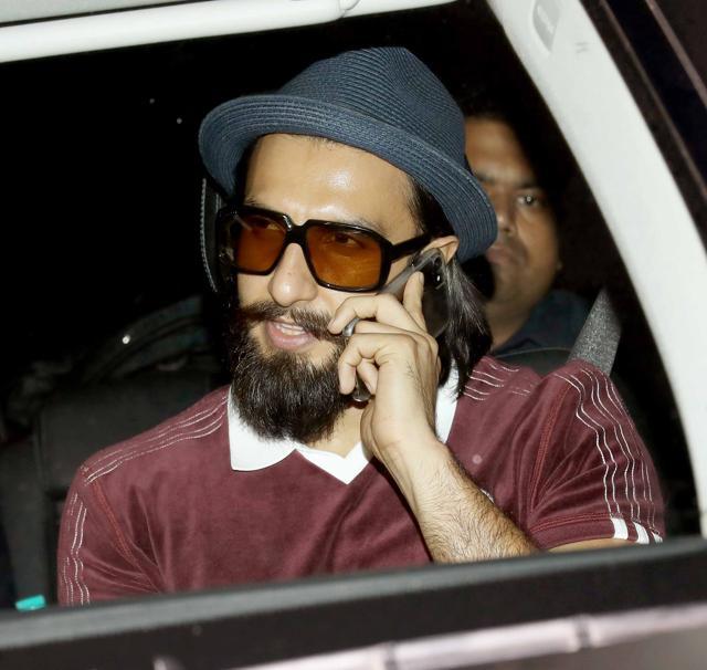 The actor on his way to filmmaker Vidhu Vinod Chopra’s residence. (Yogen Shah) The actor on his way to filmmaker Vidhu Vinod Chopra’s residence. (Yogen Shah)