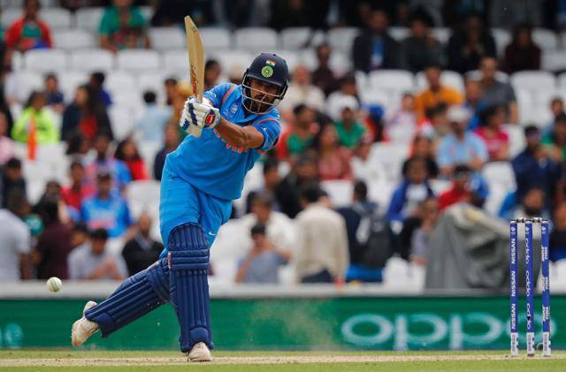 Shikhar Dhawan and Dinesh Karthik shared a partnership of over 50 for the third wicket. (AFP) Shikhar Dhawan and Dinesh Karthik shared a partnership of over 50 for the third wicket. (AFP)