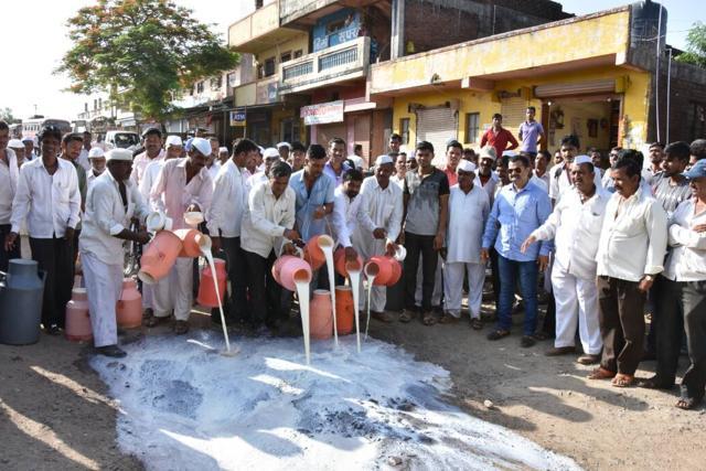 A protest in Pune. (HT) A protest in Pune. (HT)