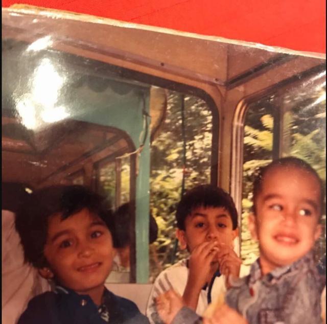 Siddhanth Kapoor, Ranbir Kapoor and Shraddha Kapoor. (Twitter/chintskap)