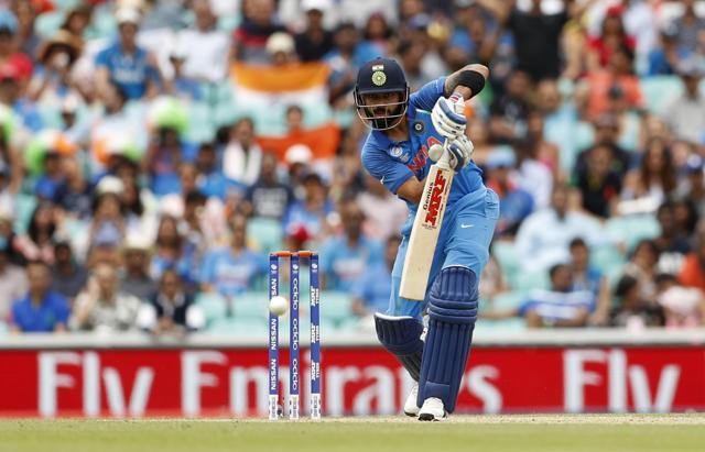 Virat Kohli has scored just two half centuries for India in ICC Champions Trophy. (REUTERS) Virat Kohli has scored just two half centuries for India in ICC Champions Trophy. (REUTERS)
