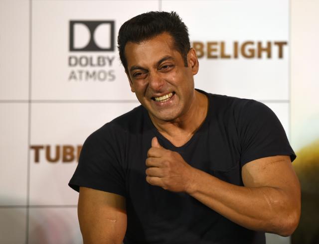 Actor Salman Khan is currently busy promoting Tubelight and will give a confirmation after the his current commitments are over. (AFP)