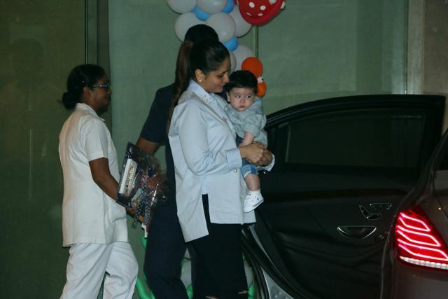 Kareena and Saif tied the knot in 2012 and welcomed their first son, Taimur Pataudi, in December last year. (Prodip Guha)