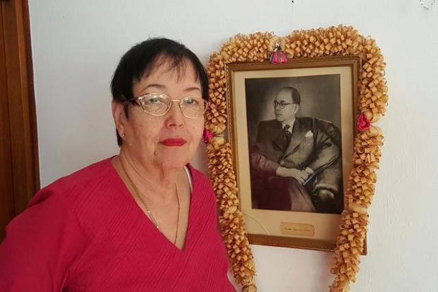 German economist Anita Pfaff, the daughter of Subhas Chandra Bose, is convinced that her father died in 1945. She has also asked for scientific tests of his remains to end the controversy. (HT Photo) German economist Anita Pfaff, the daughter of Subhas Chandra Bose, is convinced that her father died in 1945. She has also asked for scientific tests of his remains to end the controversy. (HT Photo)