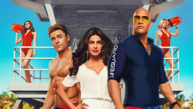 A still from Baywatch.