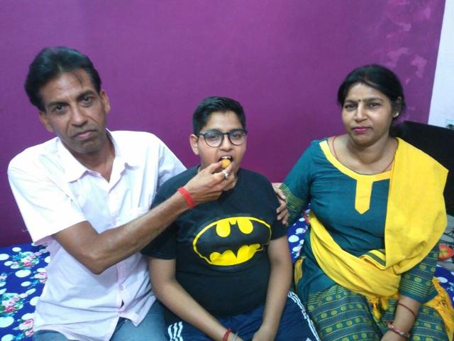 Celebration time for Ishu Rastogi’s family. (Sourced) Celebration time for Ishu Rastogi’s family. (Sourced)