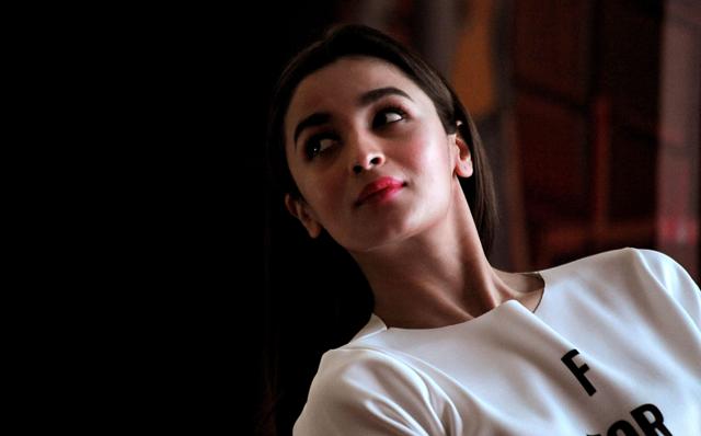Alia Bhatt poses during the launch of Alia Bhatt: Star Life a game in Mumbai. (AFP)