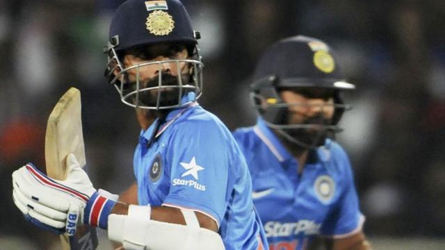 Ajinkya Rahane has been in inconsistent form of late. (HT Photo) Ajinkya Rahane has been in inconsistent form of late. (HT Photo)