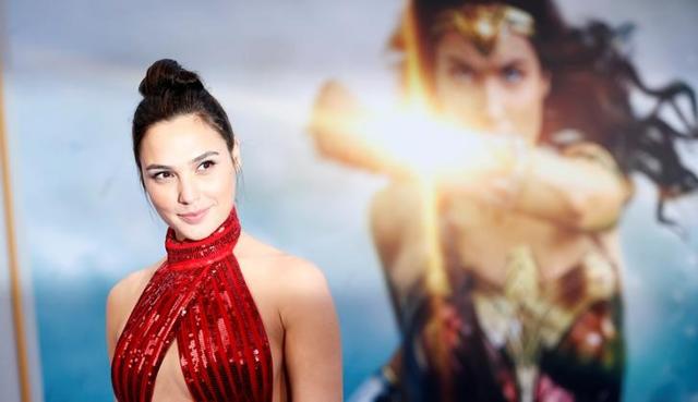 Cast member Gal Gadot poses at the premiere of Wonder Woman in Los Angeles. (Reuters) Cast member Gal Gadot poses at the premiere of Wonder Woman in Los Angeles. (Reuters)