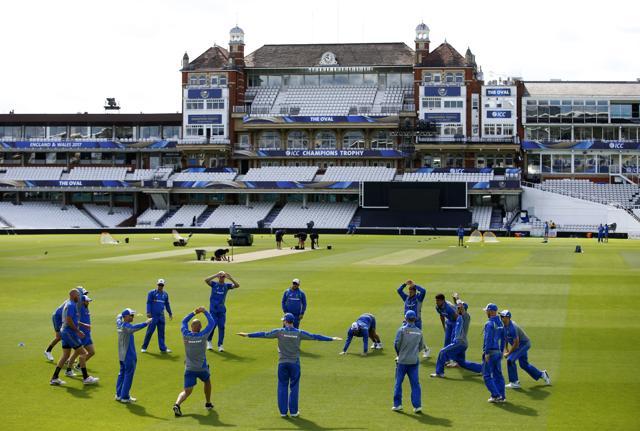 Australian cricket during nets at the Oval (REUTERS) Australian cricket during nets at the Oval (REUTERS)