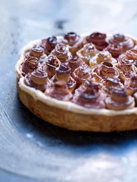 Alain Passard patented the Bouquet De Roses apple tart, a dish that honours the flower and the fruit (JC Amiel) Alain Passard patented the Bouquet De Roses apple tart, a dish that honours the flower and the fruit (JC Amiel)