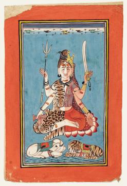 Ardhanarishvara: the Lord Whose Other Half is Woman (Pahari Painting by BN Goswamy and Eberhard Fischer) Ardhanarishvara: the Lord Whose Other Half is Woman (Pahari Painting by BN Goswamy and Eberhard Fischer)