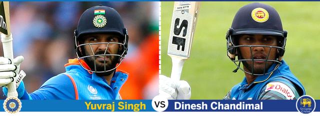 Yuvraj Singh came back to form in the previous match against Pakistan but Chandimal could equally surprise the Indian bowling line-up. (HT Photo) Yuvraj Singh came back to form in the previous match against Pakistan but Chandimal could equally surprise the Indian bowling line-up. (HT Photo)