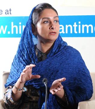 Union food processing minister Harsimrat Kaur Badal (HT FIle Photo) Union food processing minister Harsimrat Kaur Badal (HT FIle Photo)