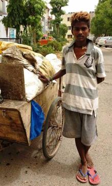 Prince, 18, works without a day off. (Vidhya Narayanan/HT) Prince, 18, works without a day off. (Vidhya Narayanan/HT)