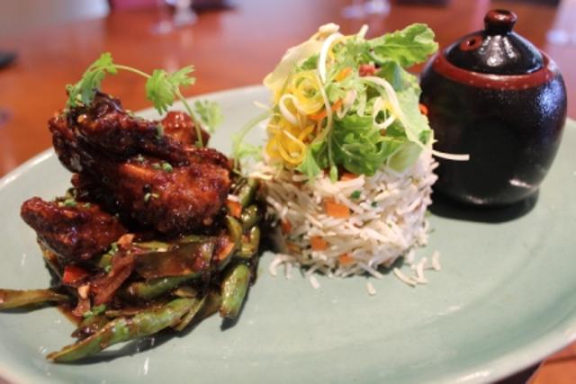 Dobanjan Pork and Salmon Fried Rice (HT PHOTO)