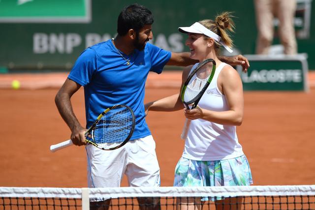 IRohan Bopanna (L) is India’s fourth-ever Grand Slam winner. (AFP) IRohan Bopanna (L) is India’s fourth-ever Grand Slam winner. (AFP)