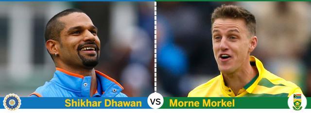 Shikhar Dhawan has an excellent record against South Africa, having scored 127 in the last ICC Champions Trophy encounter in 2013. (Hindustan Times) Shikhar Dhawan has an excellent record against South Africa, having scored 127 in the last ICC Champions Trophy encounter in 2013. (Hindustan Times)
