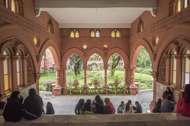 From first batch of 25 students in 1941 it now has more than 3,000 women applying each year (Pratik Chorge/HT Photo)