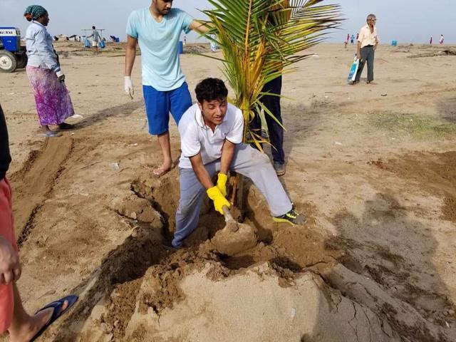 Residents will plant 200 more trees next weekend. (HT Photo) Residents will plant 200 more trees next weekend. (HT Photo)
