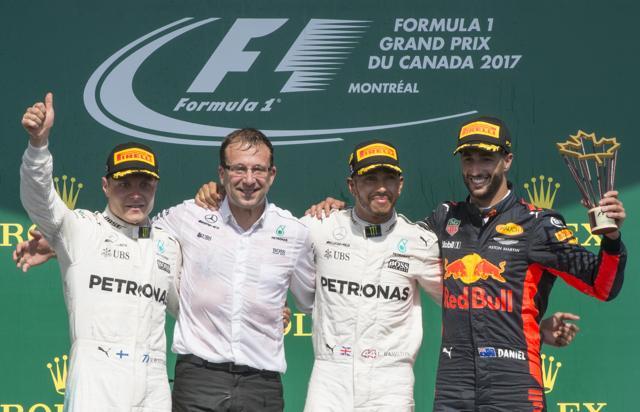 Valtteri Bottas made it a good day for Mercedes as he finished in the second spot in the Canadian Grand Priz (AP)