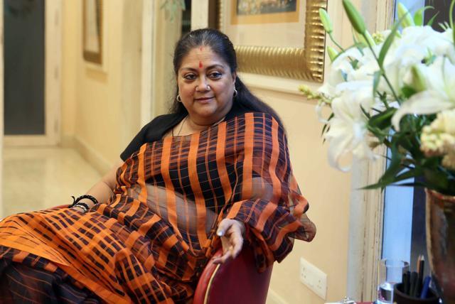 Rajasthan chief minister Vasundhara Raje. (Himanshu Vyas/HT File) Rajasthan chief minister Vasundhara Raje. (Himanshu Vyas/HT File)
