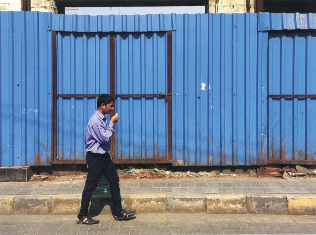 Mihika Vijay Khadloya, 9, took this picture as she was rushing past a construction site to get to her dance class in Churchgate. “I like the natural environment ,” she says. “This view appealed to me because of the colours.” Mihika managed to keep her composition aligned to the frame, something even adult photographers struggle with. She’s been learning about photography from her uncle Yash Keshan, who isn’t very old either. He’s only 20. (Image courtesy Jehangir Nicholson Art Foundation )