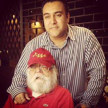 Jiggs Kalra with his son Zorawar Kalra. Jiggs Kalra with his son Zorawar Kalra.