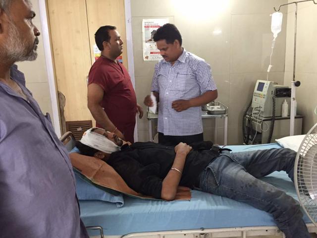 The police identified the man as Ashish Verma from Jharkhand. (Parveen Kumar/HT Photo)