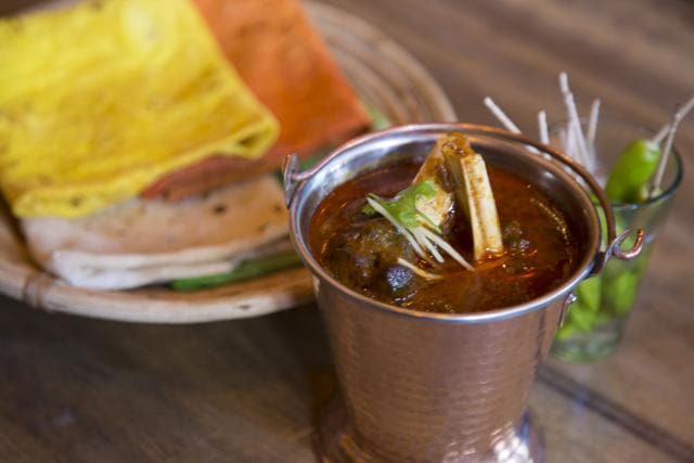 Garam Dharam (CP, Rajouri Garden) is offering a specially curated dish called the Bharat Mahaan Breads and Curry to celebrate the Ind vs Pak match. Garam Dharam (CP, Rajouri Garden) is offering a specially curated dish called the Bharat Mahaan Breads and Curry to celebrate the Ind vs Pak match.