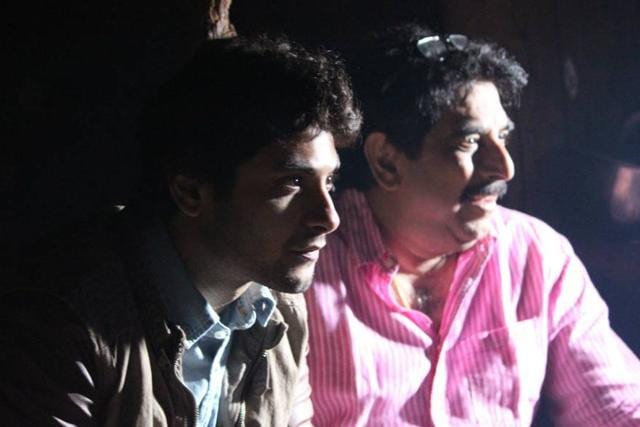 TV actor Mishal Raheja with his father. TV actor Mishal Raheja with his father.
