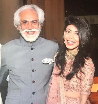 Sunil Sethi with his daughter Tanira. Sunil Sethi with his daughter Tanira.