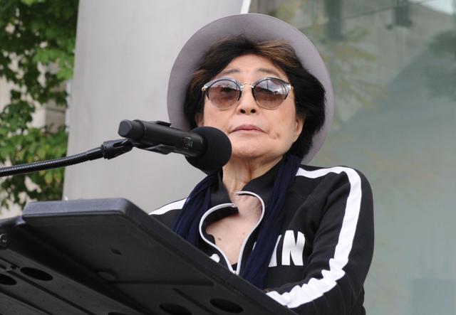 Yoko Ono will be listed as a co-writer on Imagine now. (AFP)