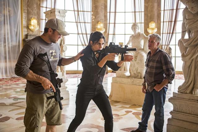 Katrina Kaif on the sets of Tiger Zinda Hai in Mumbai. Katrina Kaif on the sets of Tiger Zinda Hai in Mumbai.