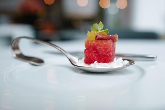 The amuse bouche needs to be on our tasting menus. Because the two together are a great way to explore a new restaurant or understand a chef’s vision. (iStock) The amuse bouche needs to be on our tasting menus. Because the two together are a great way to explore a new restaurant or understand a chef’s vision. (iStock)