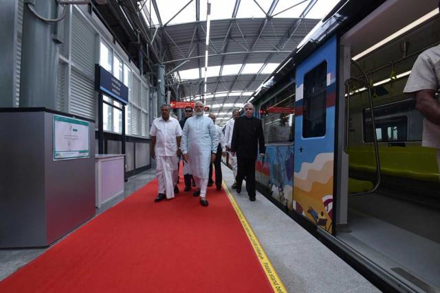 “Over the last three years, my government has placed special focus on overall infrastructural development of the nation,” Modi said at the inaugural event. Modi said his government was also focussing on next generation infrastructure, which includes logistics, digital and gas. (PIB India) “Over the last three years, my government has placed special focus on overall infrastructural development of the nation,” Modi said at the inaugural event. Modi said his government was also focussing on next generation infrastructure, which includes logistics, digital and gas. (PIB India)