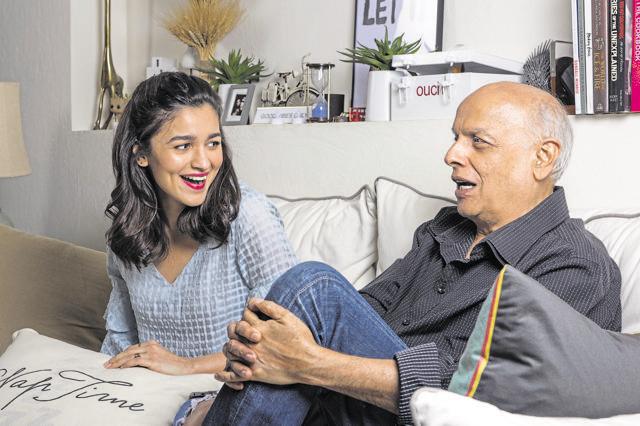Mahesh Bhatt says he has never been “a textbook dad.” (Aalok Soni/HT)