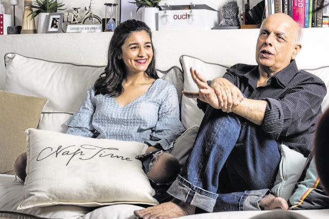 Mahesh Bhatt says families learn to live with each other’s shortcomings. (Aalok Soni/HT)
