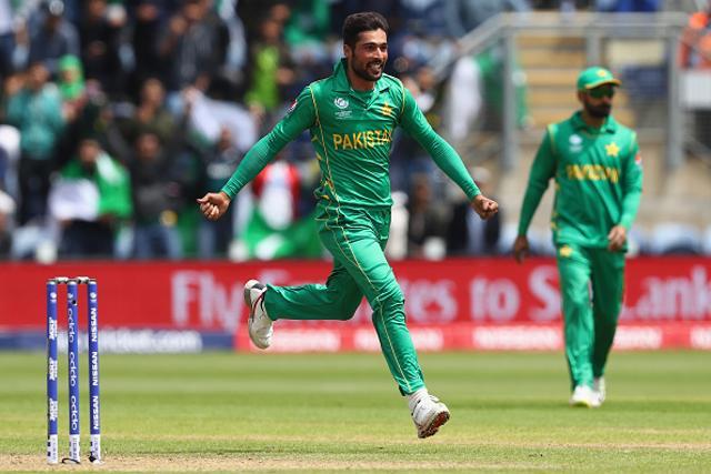 Mohammad Amir missed the semi-final clash against England due to a back injury in the ICC Champions Trophy 2017. (Getty Images)