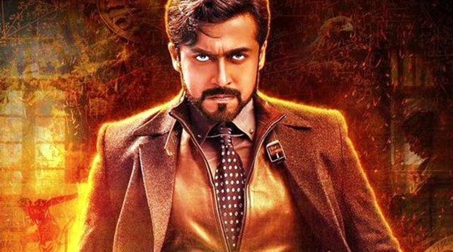Suriya in a still from 24. Suriya in a still from 24.