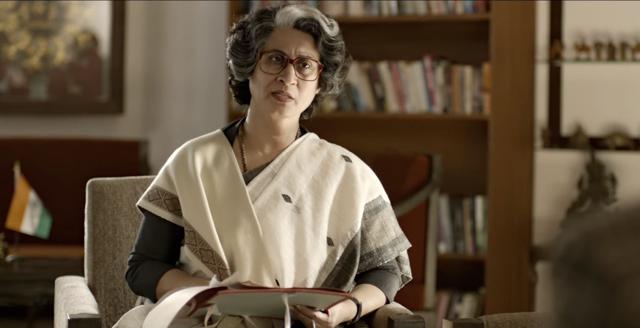 Supriya Vinod as someone who looks a lot like Indira Gandhi.