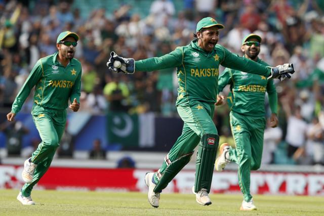 Pakistan became the fourth team after India, West Indies and Sri Lanka to complete the ICC treble. (AP) Pakistan became the fourth team after India, West Indies and Sri Lanka to complete the ICC treble. (AP)