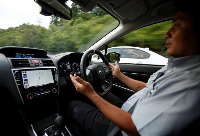 Subaru goes slow and cautious in self-driving lane, says tech costly for buyers