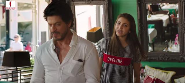 Anushka plays a Gujarati girl while SRK is a Punjabi guy in Jab Harry met Sejal.